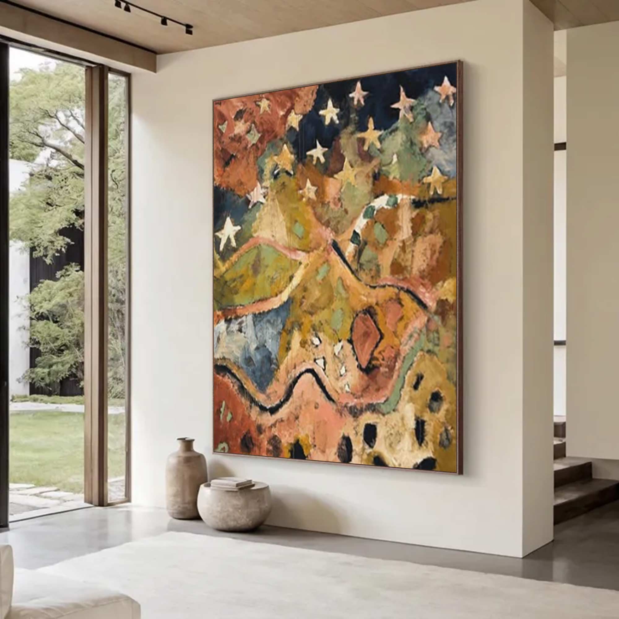 Street graffiti art Colorful graffiti wall art decor for living room