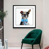 Animal collage art Collage art painting children's room decor painting
