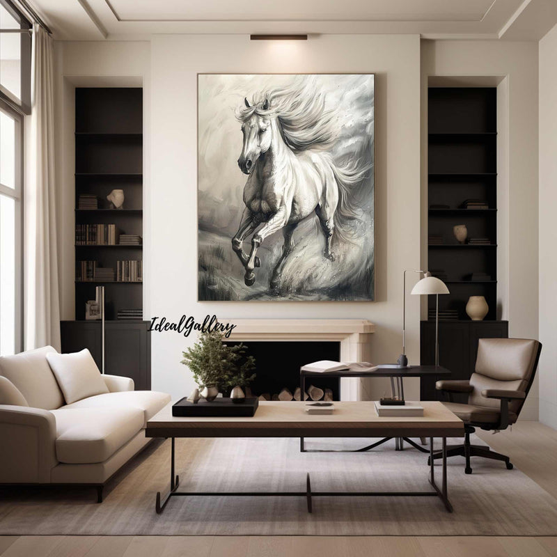 horse oil painting Horse Oil Painting animal wall art Horse Wall Art Personalized Gifts