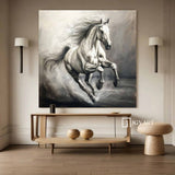 Horse Abstract Painting Running Horse Painting Personalized Gifts Animal Painting Horse Painting Horse Oil Painting 