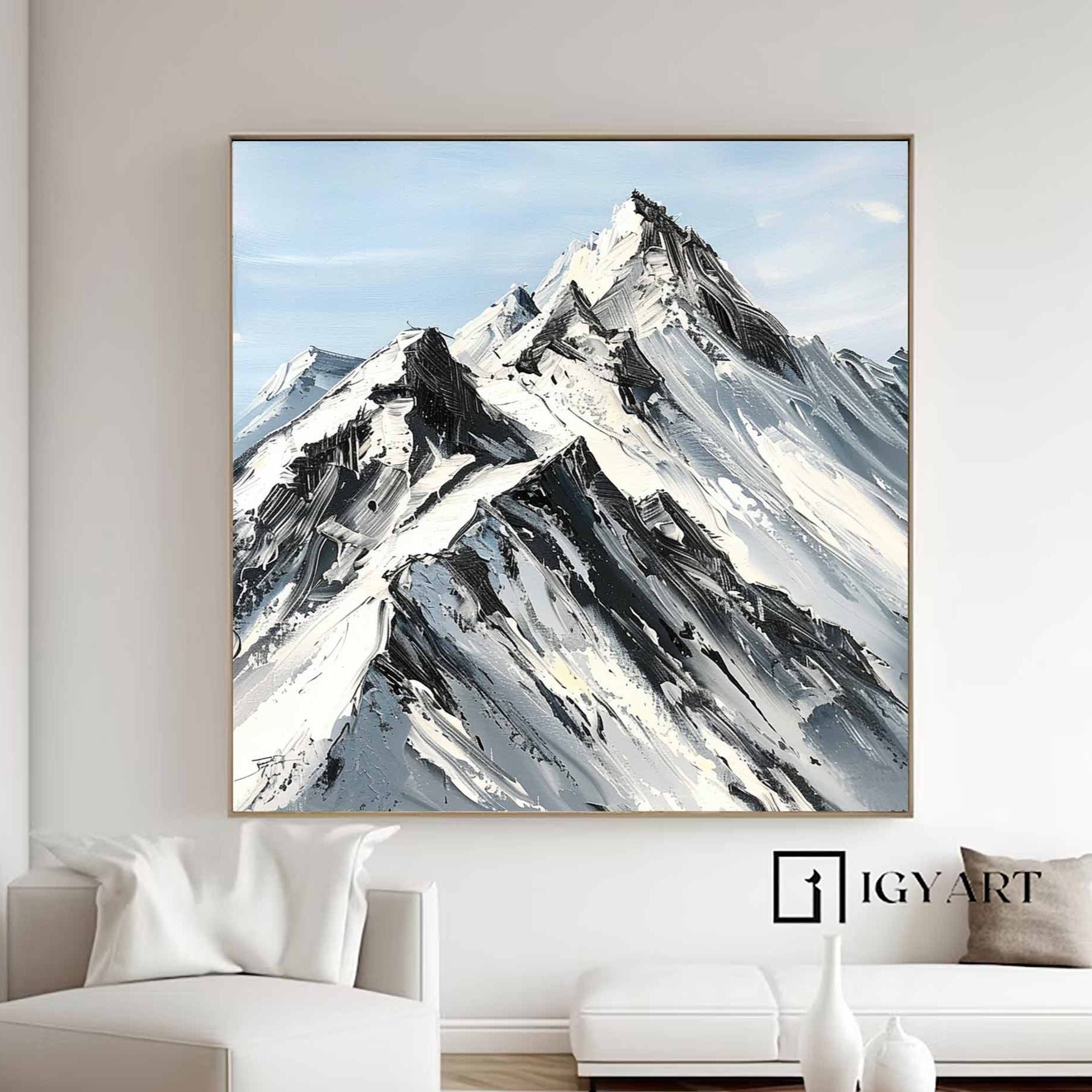 Black+white Painting #BZ009
