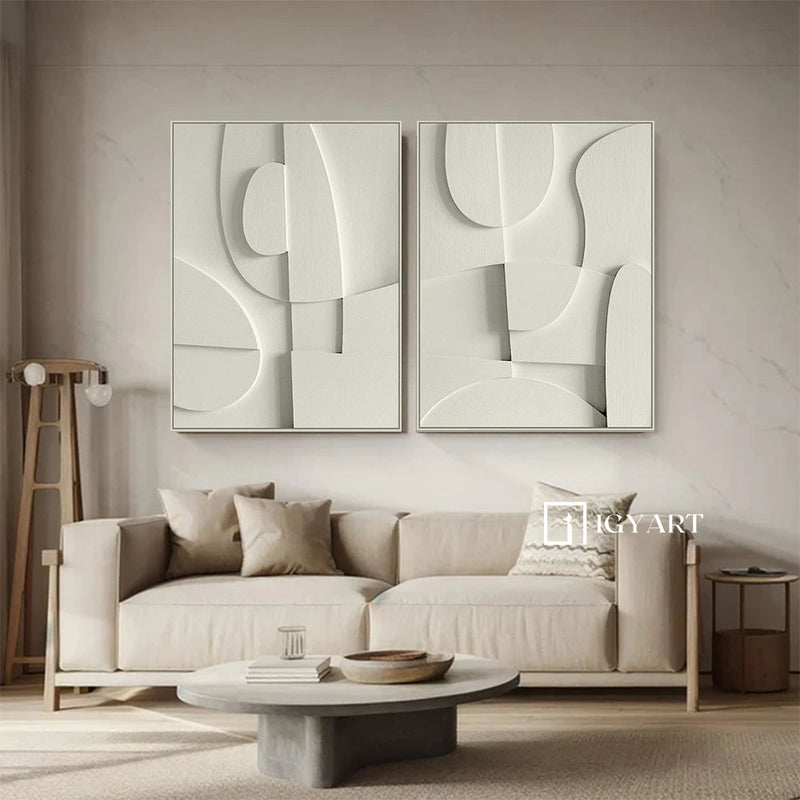 Set of 2 wall art #S067