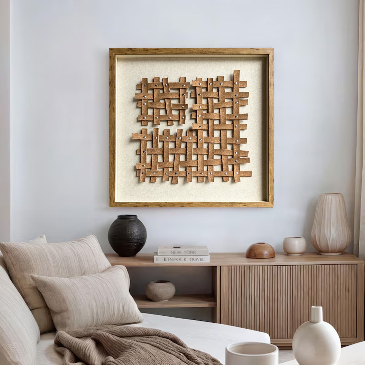 leather wall painting leather wall decor art brown texture wall art