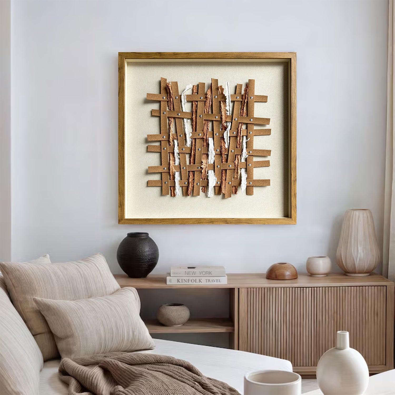 brown texture wall art brown abstract art leather wall decor painting