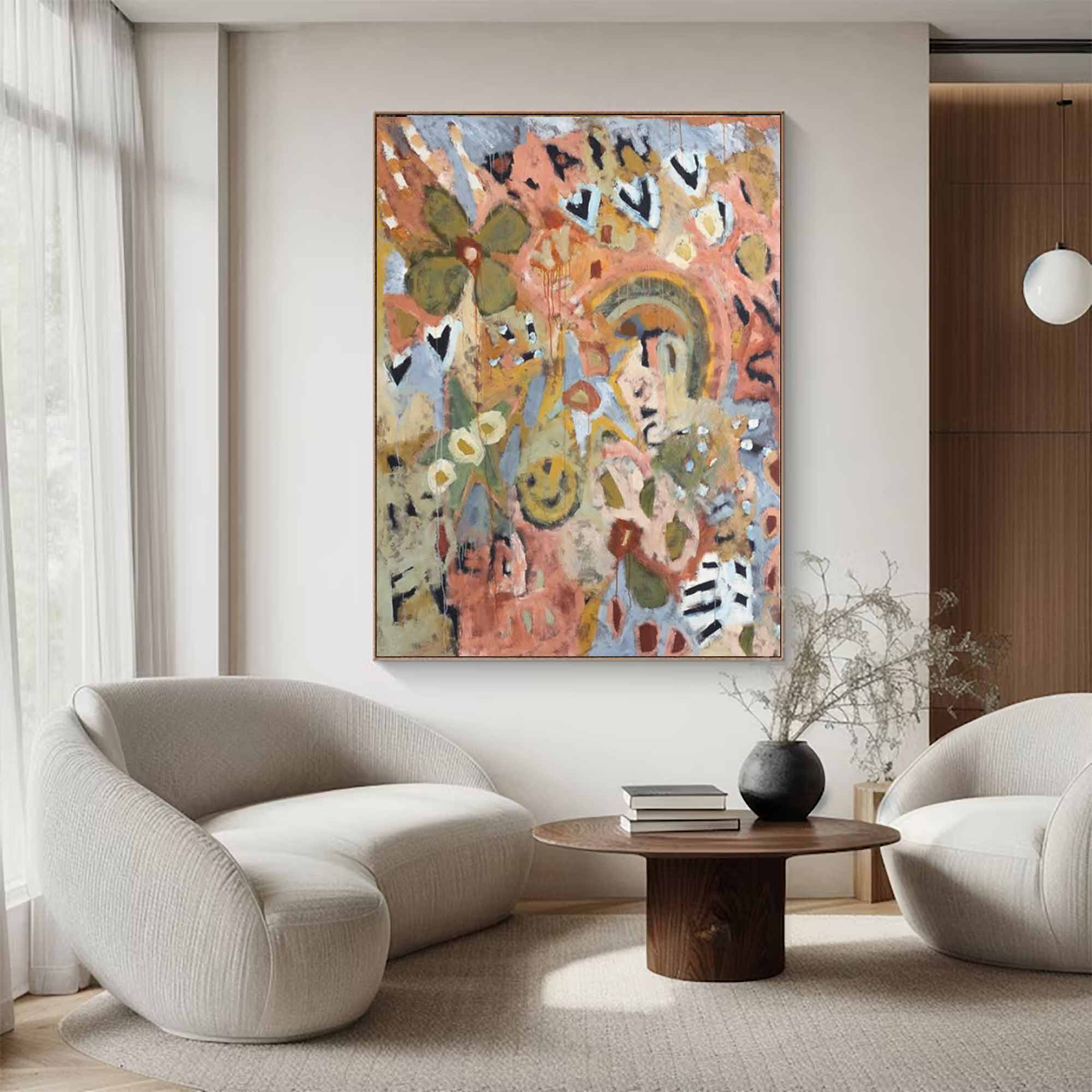 Abstract Graffiti Style Painting Modern Graffiti Art Pop Abstract Art