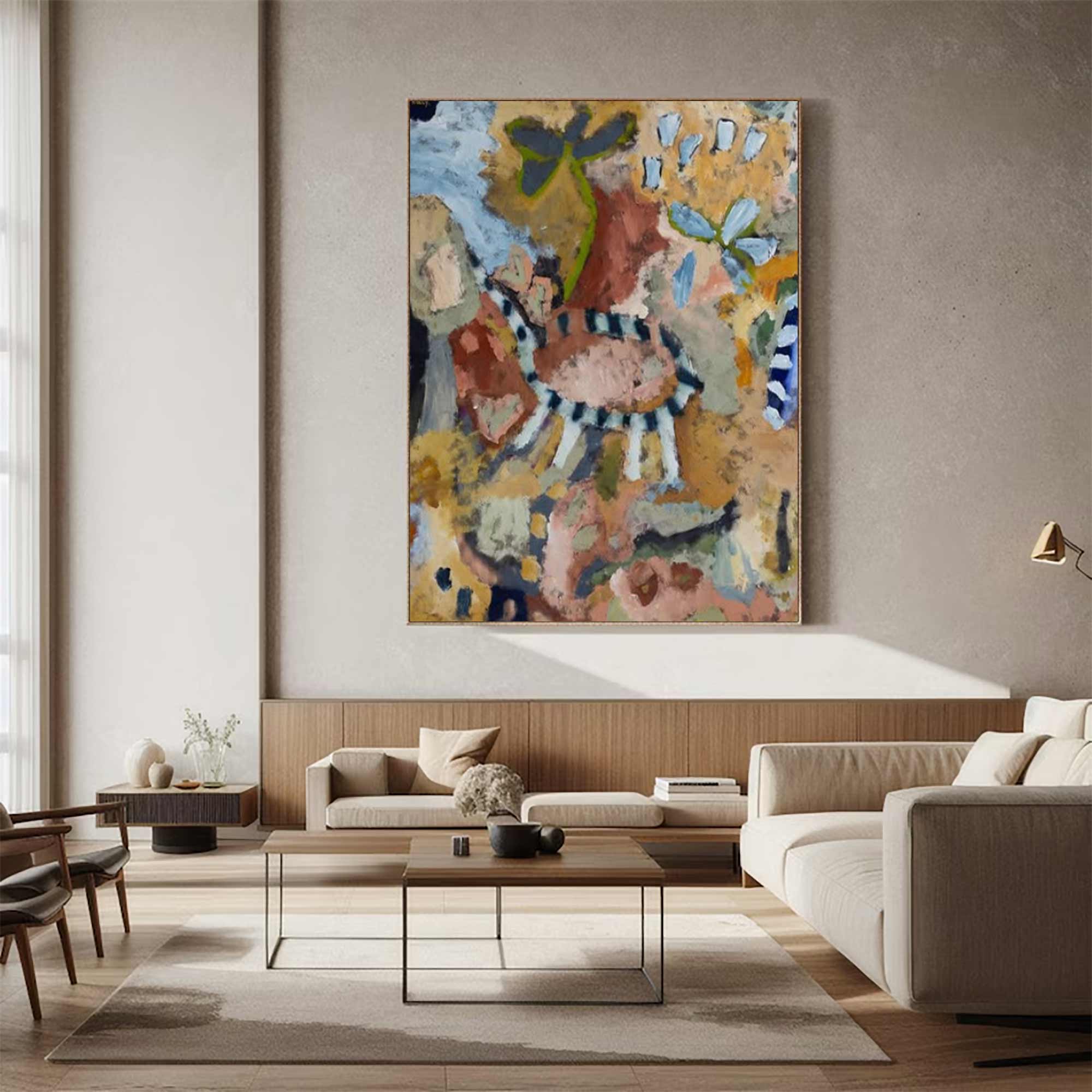 Abstract Graffiti Style Painting Modern Graffiti Art Colorful Abstract Art 