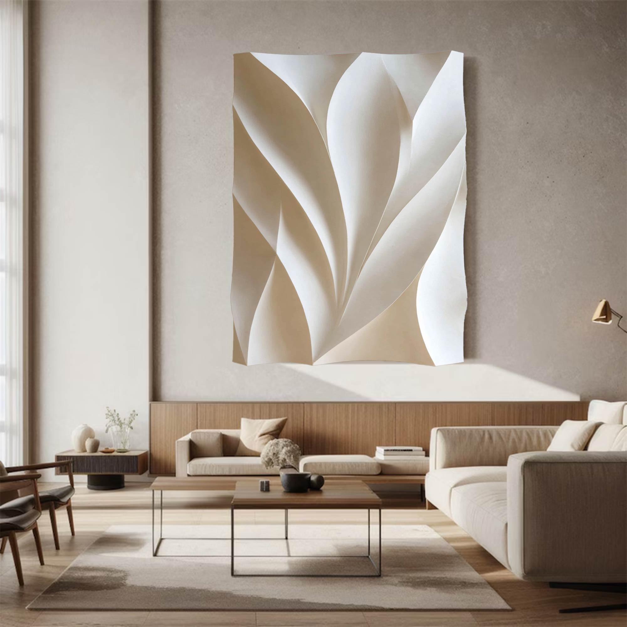 white Wood carving texture wall decor wood sculpture wall painting