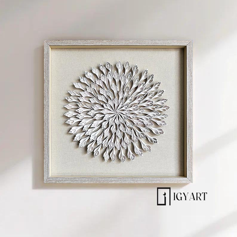 Shell wall decoration art, physical decoration art, texture wall art