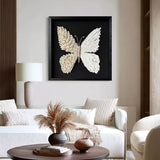 butterfly painting shell art decor butterfly wall art Shell decor painting