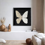 butterfly painting shell art decor butterfly wall art Shell decor painting