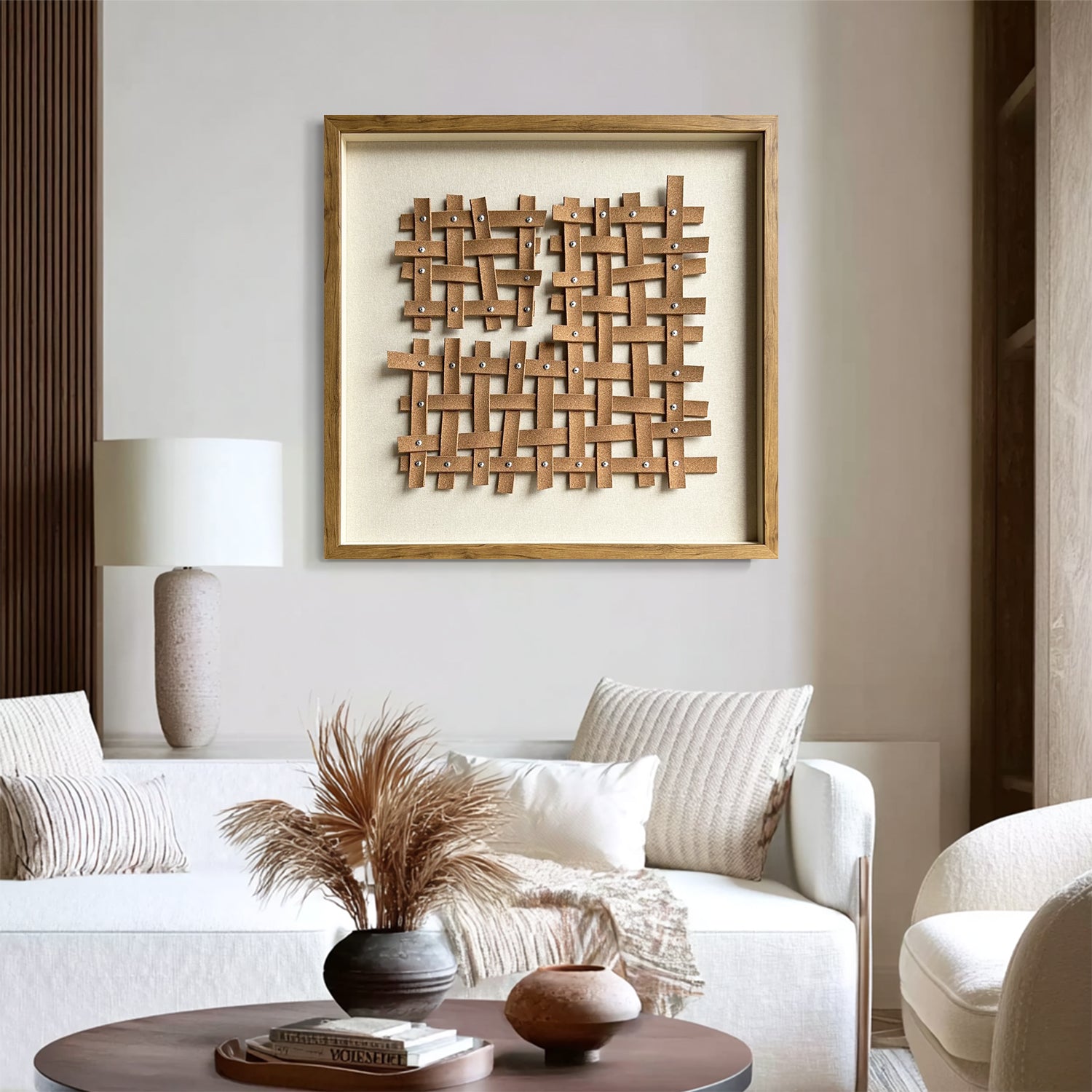 leather wall painting leather wall decor art brown texture wall art