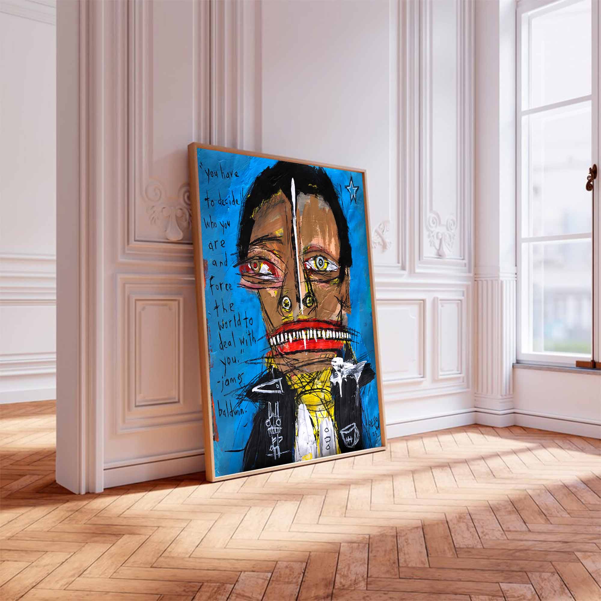 Colorful Modern Art Canvas Colorful Pop Art Modern Graffiti Style Art 