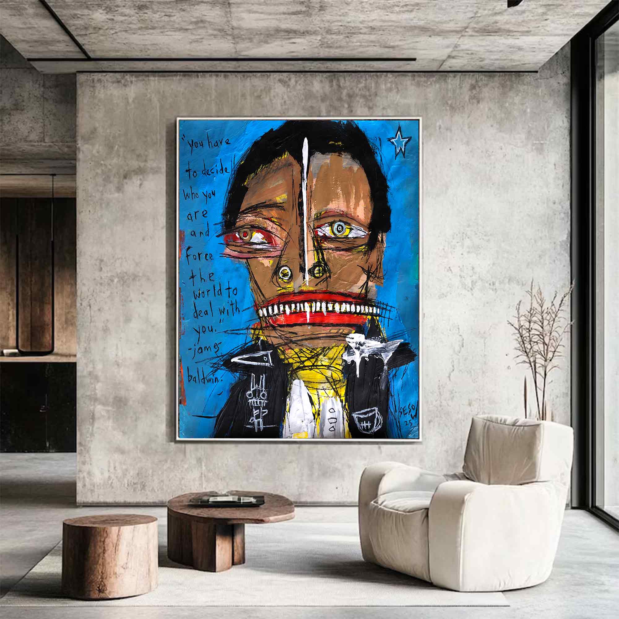 Colorful Modern Art Canvas Colorful Pop Art Modern Graffiti Style Art 