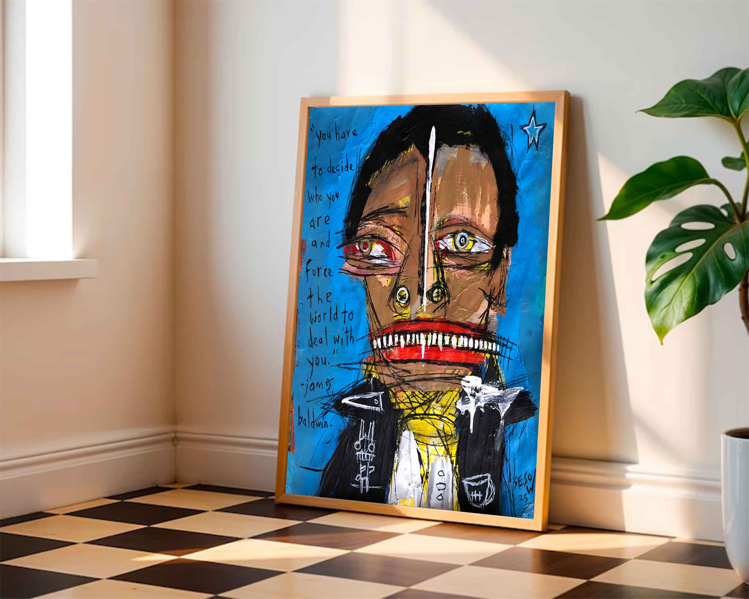 Colorful Modern Art Canvas Colorful Pop Art Modern Graffiti Style Art 