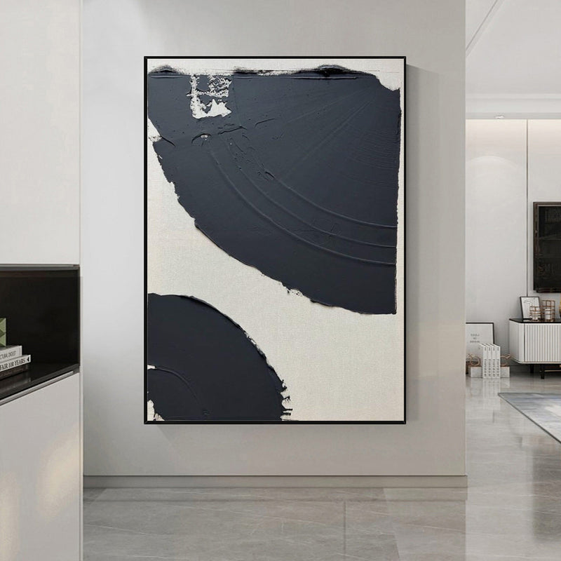 Black white abstract Art black and white wall art black and white wall decor Black and white textured wall art