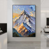 mountain landscape painting mountain painting painting of the mountains mountain artwork 