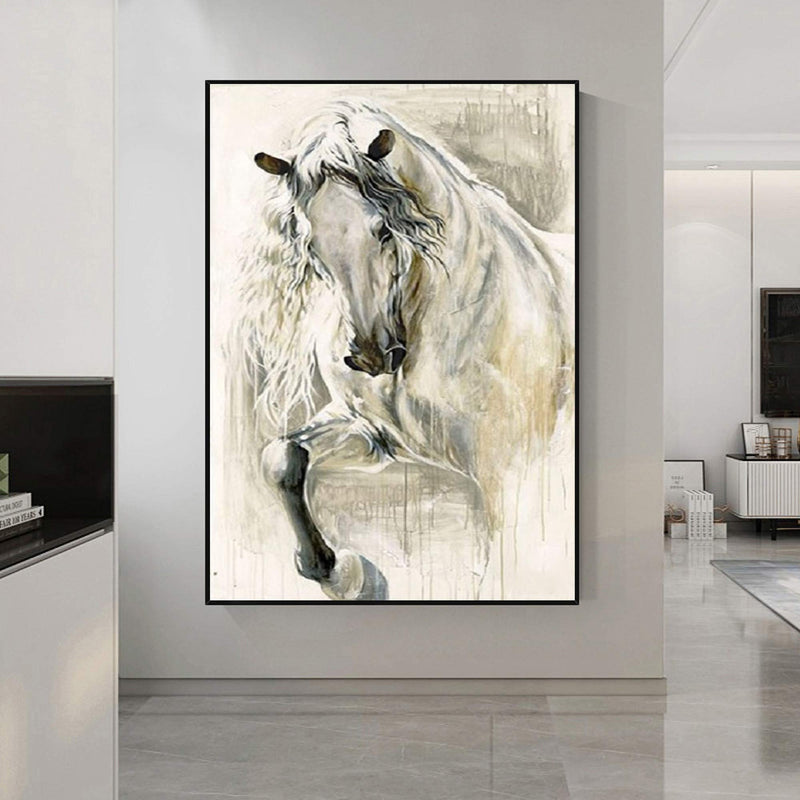 horse oil painting Horse Oil Painting animal wall art Horse Wall Art Personalized Gifts