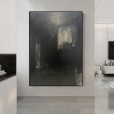 Black Wall Decor Gifts Black Wall Art Gifts Black Minimalist Art Black Textured Art Black Abstract Art