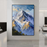 mountain landscape art mountain painting mountain artwork painting of the mountains