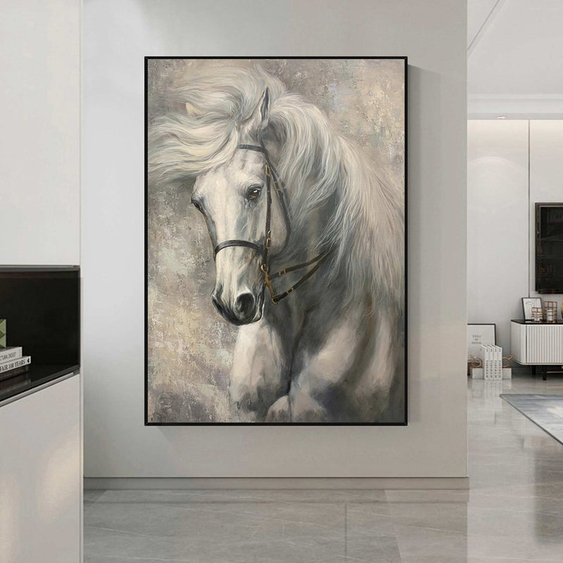 horse oil painting Horse Oil Painting animal wall art Horse Wall Art Personalized Gifts