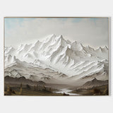 Large mount paintings mountain wall art Large mountain artwork mountain landscape art 