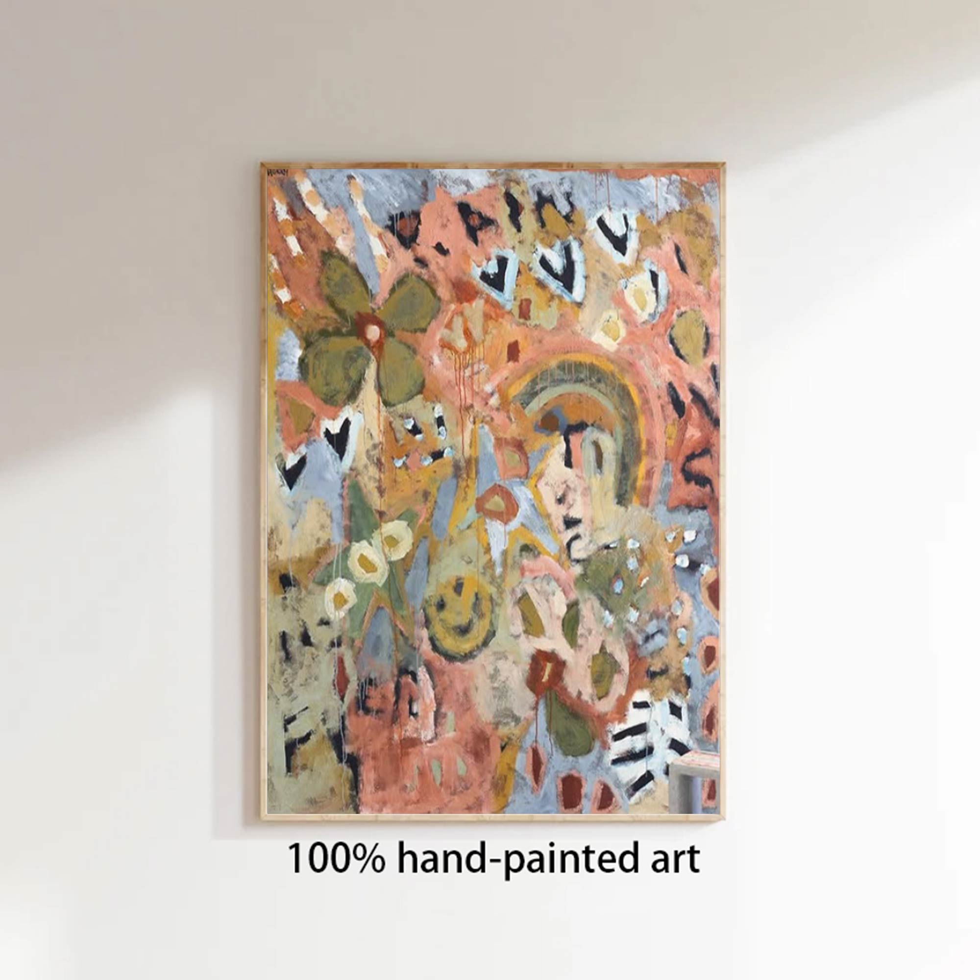 Street graffiti art Colorful graffiti wall art decor for living room