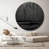 Circular painting #C003