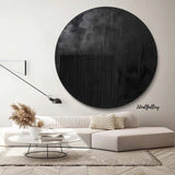 Circular painting #C046