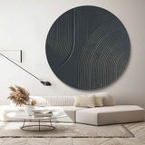 Circular painting #C004