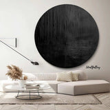 Circular painting #C048