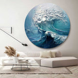 Circular painting #C025