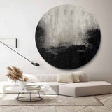 Circular painting #C006