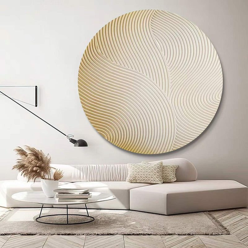 Circular painting #C021