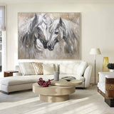 horse oil painting Horse Oil Painting animal wall art Horse Wall Art Personalized Gifts