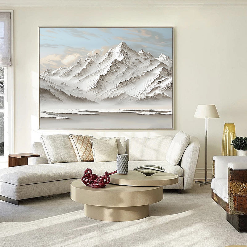 mountain landscape art mountain wall art Large mountain artwork Large mount paintings 