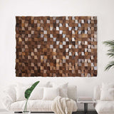 brown Sculptured art Painting brown Wood carving wall art brown 3D Textured Wall Art  