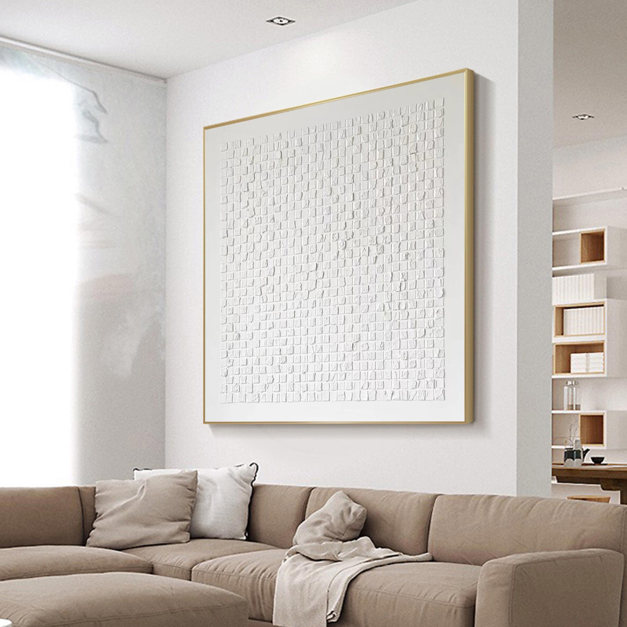 white painting #wZ002
