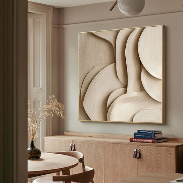 Geometric Wood Wall Art Wood carving wall art Sculptured art Painting