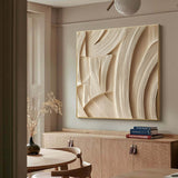 Sculptured art Painting Wood carving wall art 3D Textured Wall Decor 