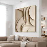 Geometric Wood Wall Art Wood carving wall art Sculptured art Painting