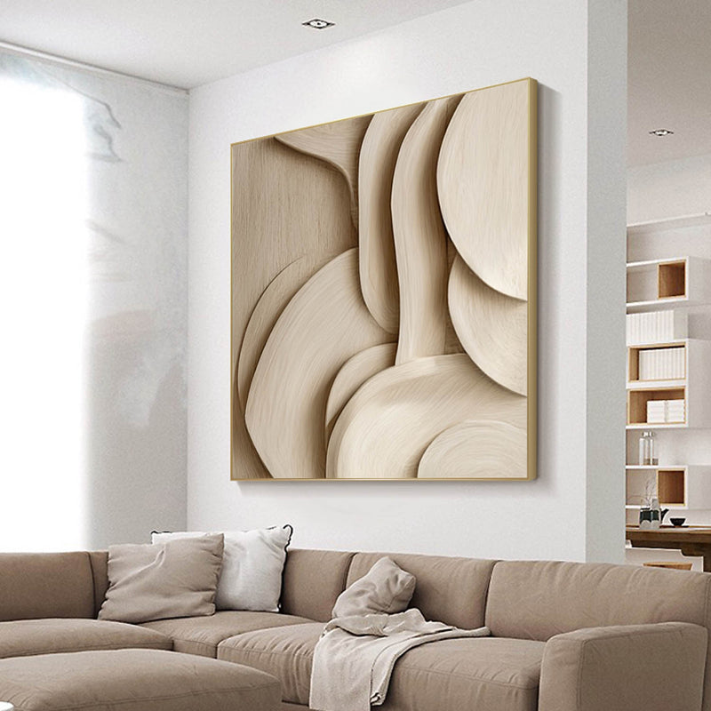 Geometric Wood Wall Art Wood carving wall art Sculptured art Painting