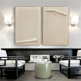 Set of 2 wall art #S038