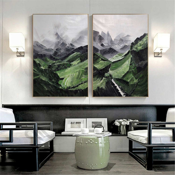 Set of 2 wall art #S023