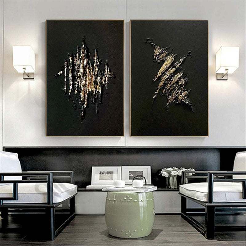 Set of 2 wall art #S059