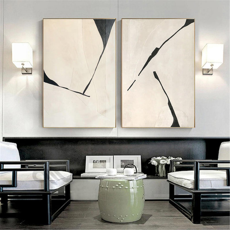 Set of 2 wall art #S036