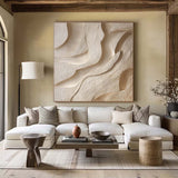 Sculptured art Painting Wooden wall decor sculpture Textured Wall Decor