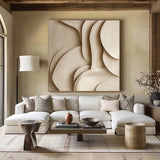 Geometric Wood Wall Art Wood carving wall art Sculptured art Painting