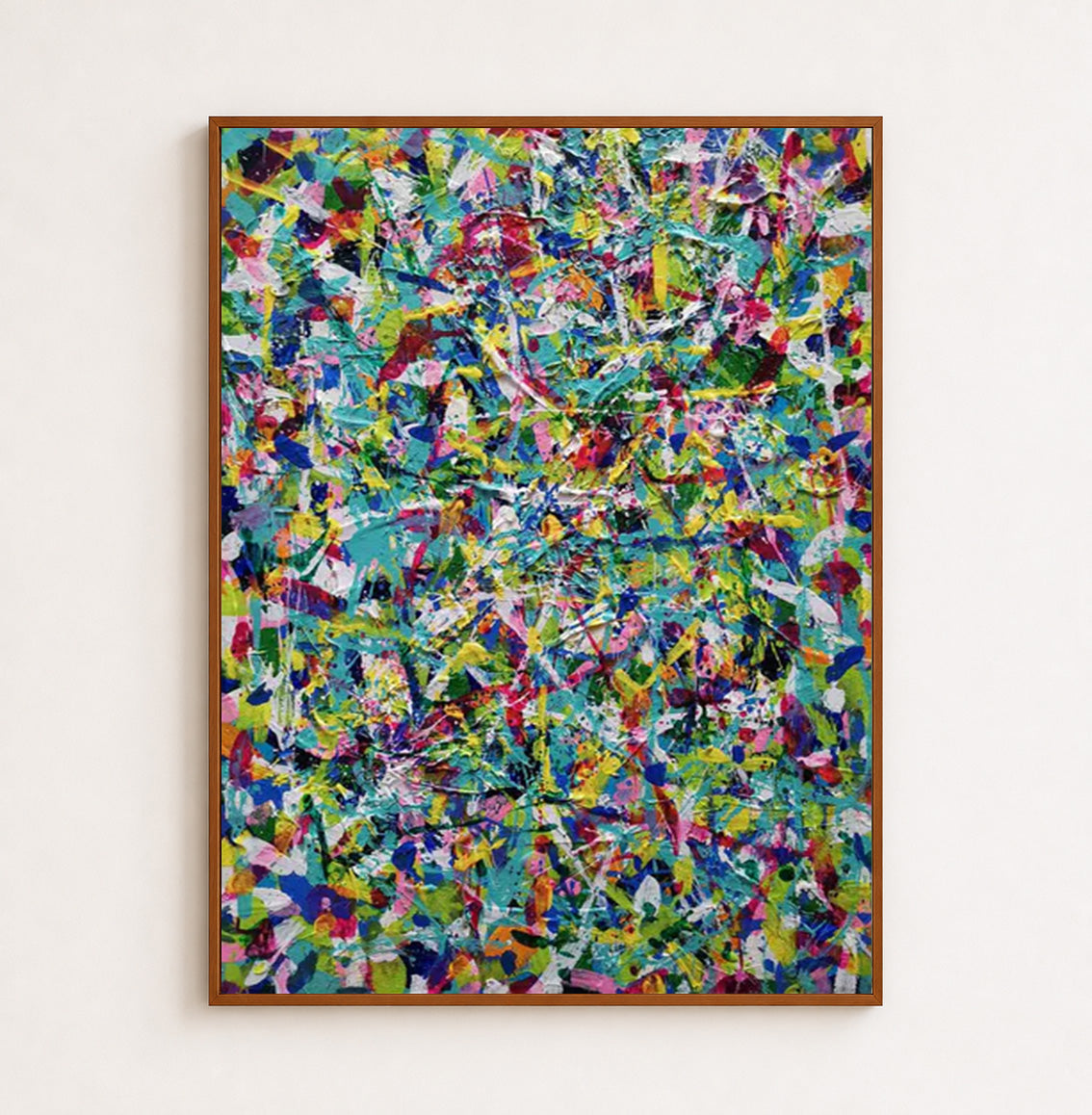 Pollock style art #S003