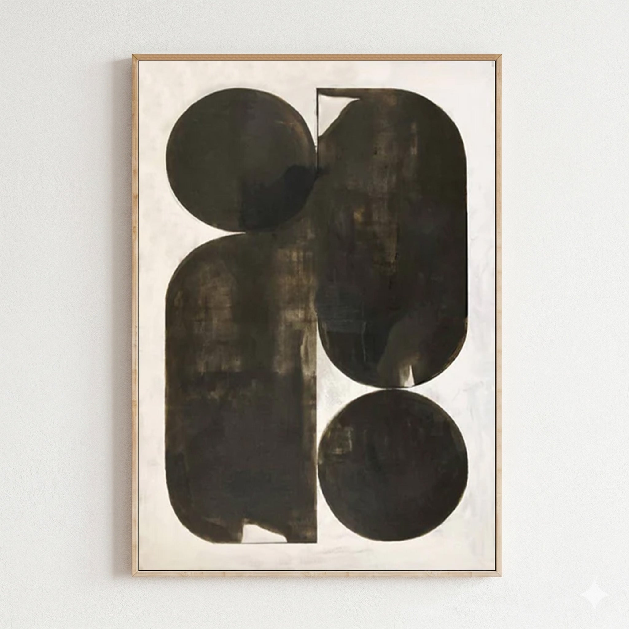 Black+white Painting #BS026