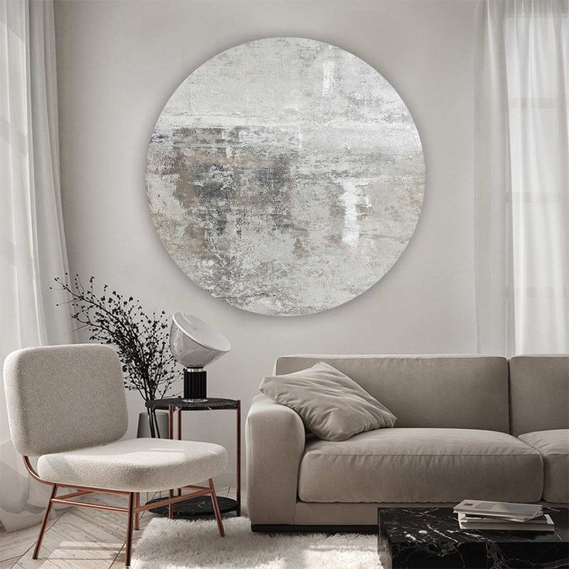 Circular painting #C012